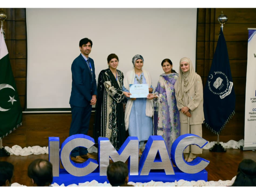 University Of Rawalpindi Faculty Member Presents Research Poster at ICMAC 2026
