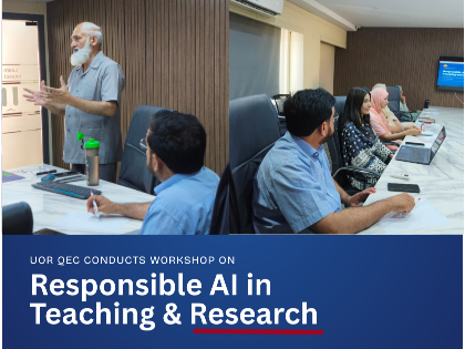 UOR QEC Conducts Workshop on Responsible AI in Teaching and Research