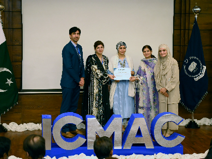 University Of Rawalpindi Faculty Member Presents Research Poster at ICMAC 2026